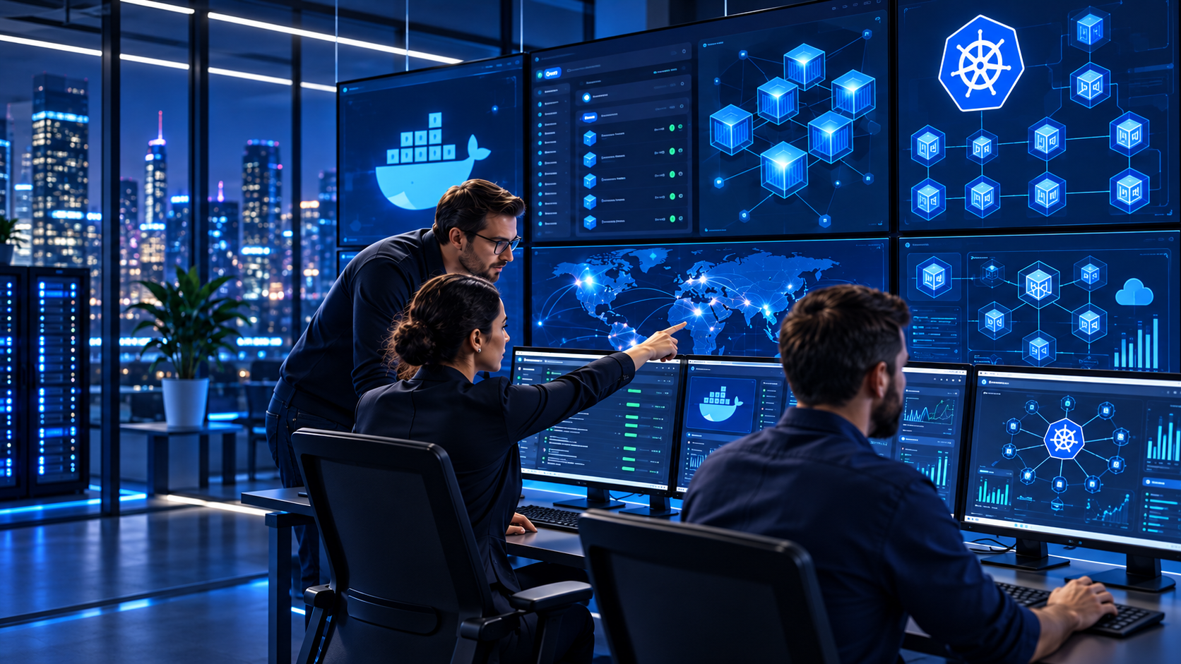 Administración de Docker Portainer y Kubernetes