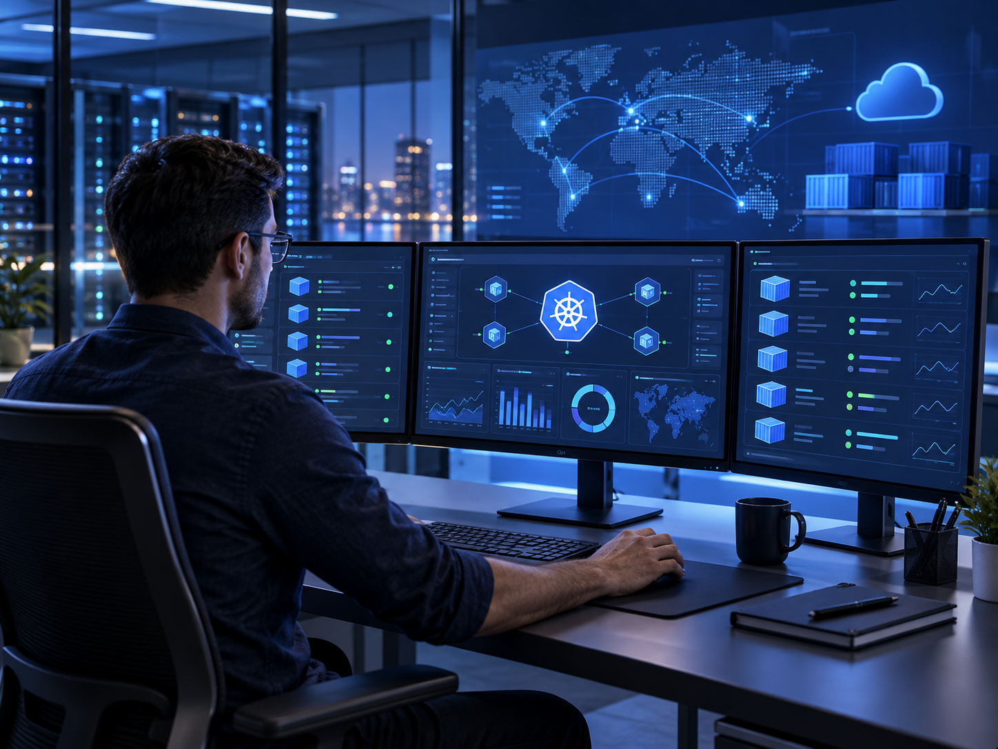 Monitoreo de contenedores y clústeres Kubernetes